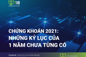 CHỨNG KHOÁN 2021: NHỮNG KỶ LỤC CỦA 1 NĂM CHƯA TỪNG CÓ